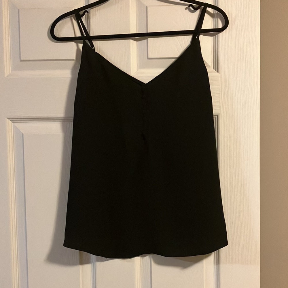 Dynamite Black Camisole With Buttons Size L